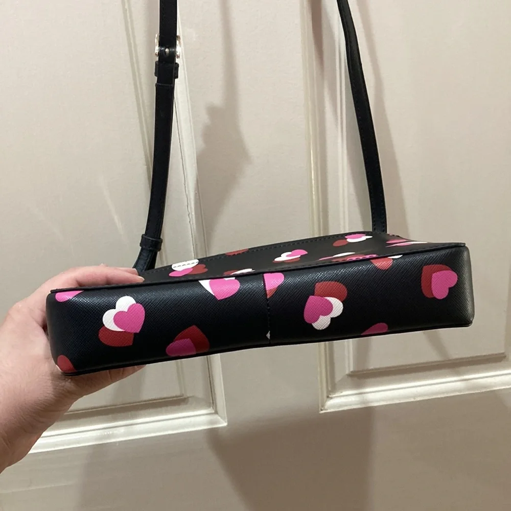 Kate Spade Flutter Hearts Crossbody Purse Bag - Picture 10 of 13